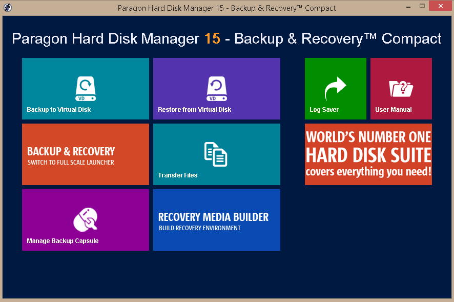Hard Disk Manager Server Edition